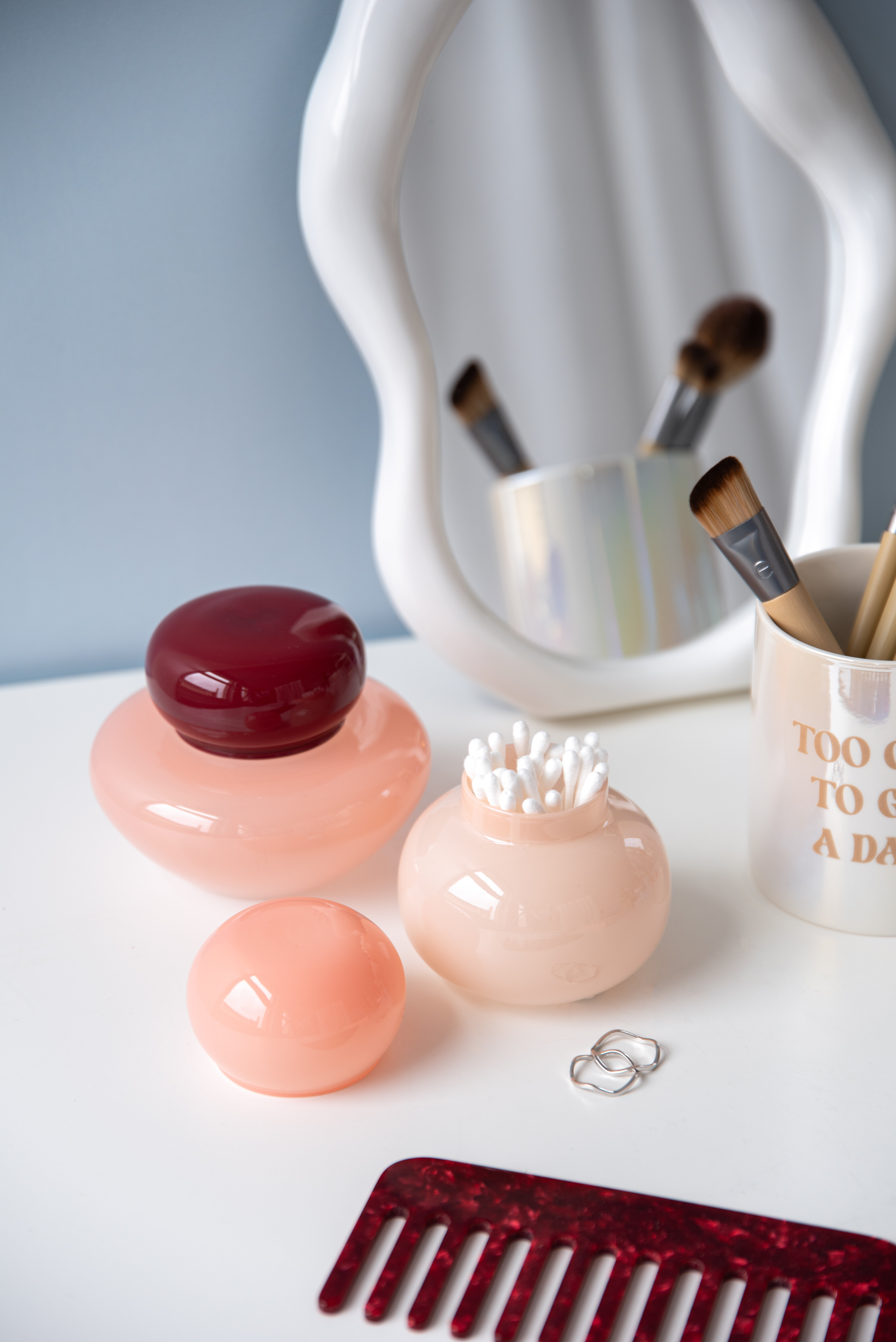 Dekorativ oppbevaring for småting