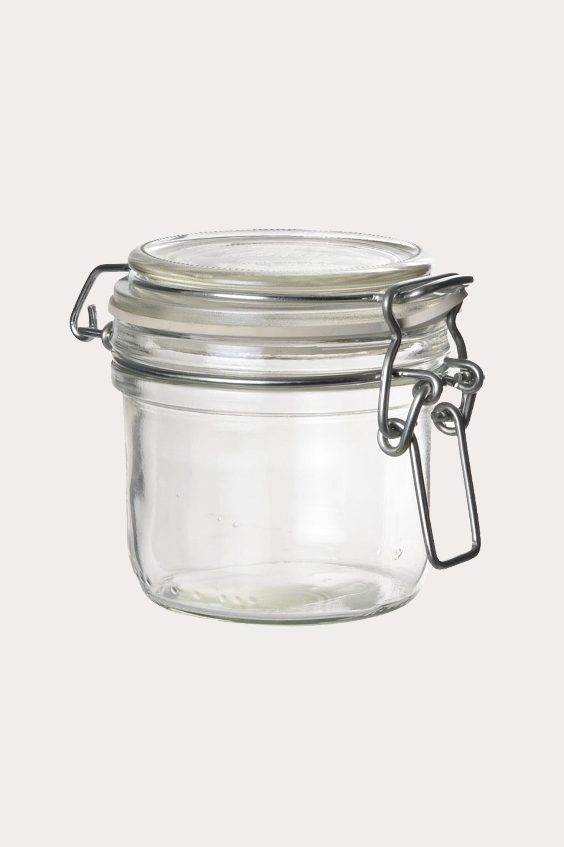 Glass jar, snap-on lid 0.2 l