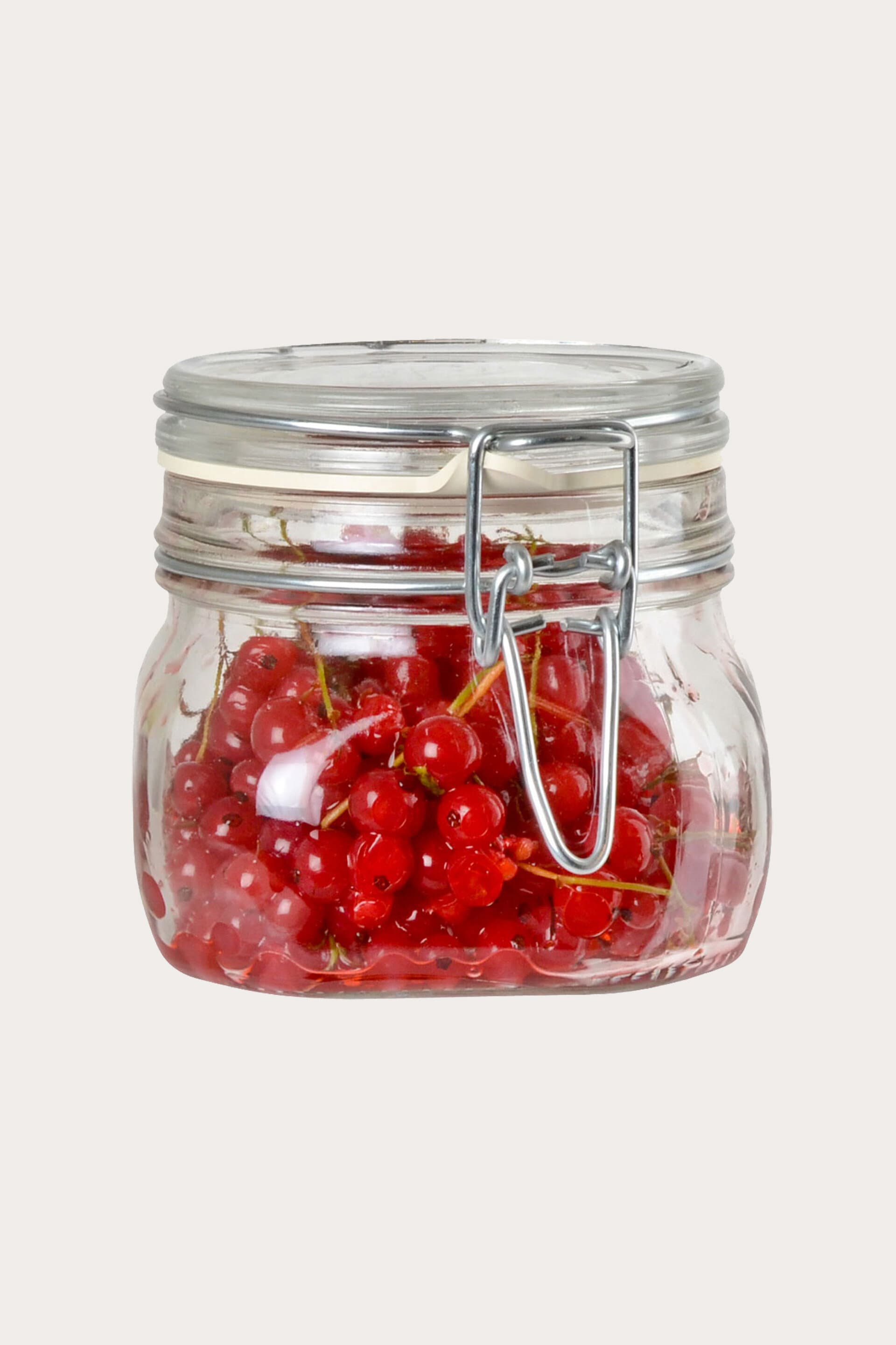 Glass jar, snap-on lid 0.5 l
