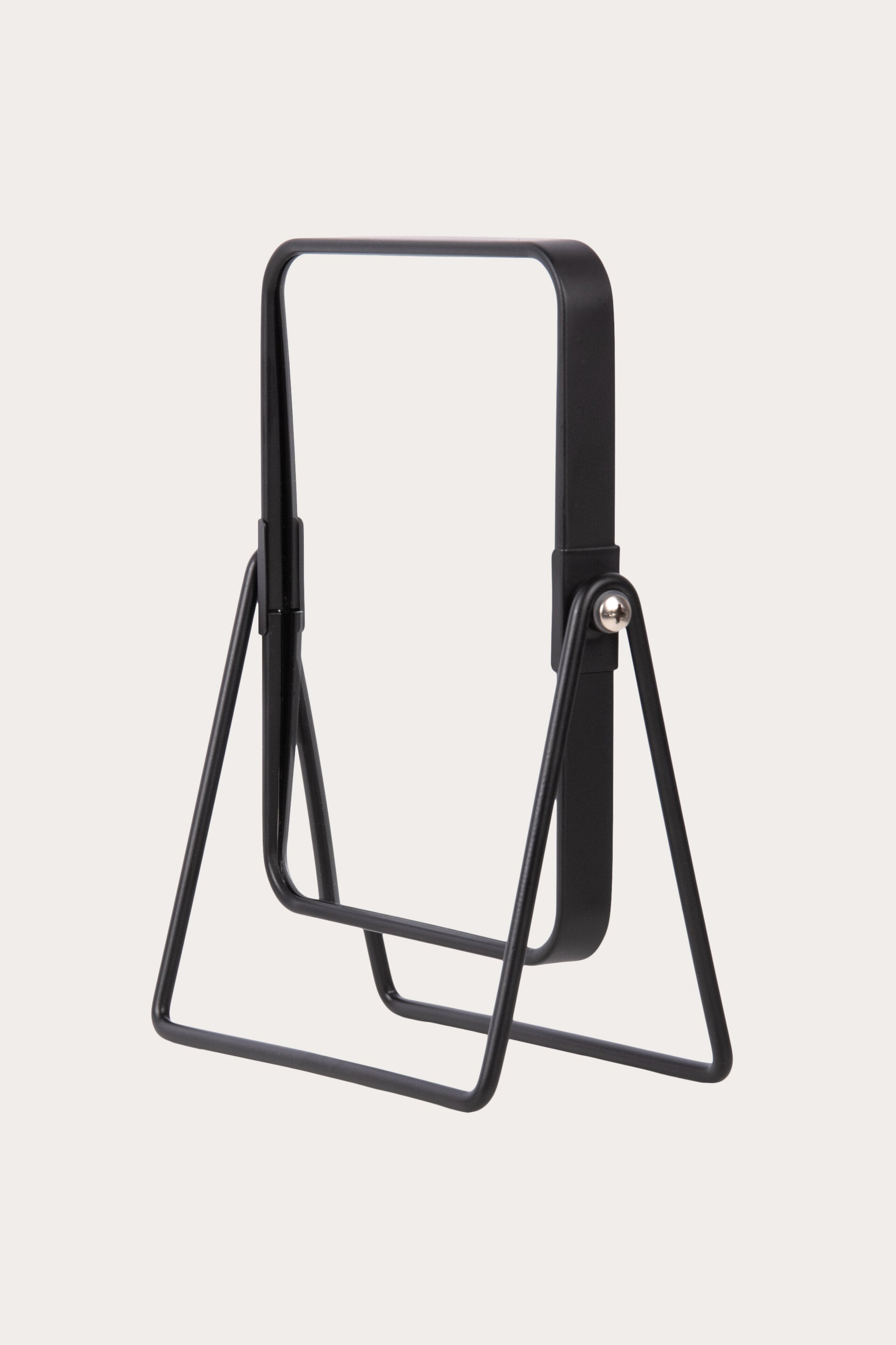 Black metal table mirror deals