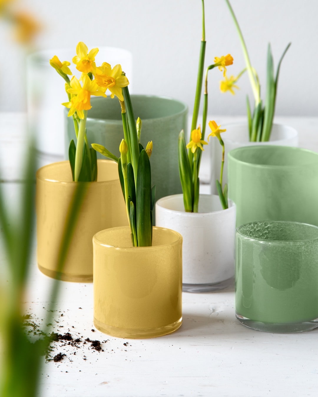 Lyslykt Milk sitrons liten